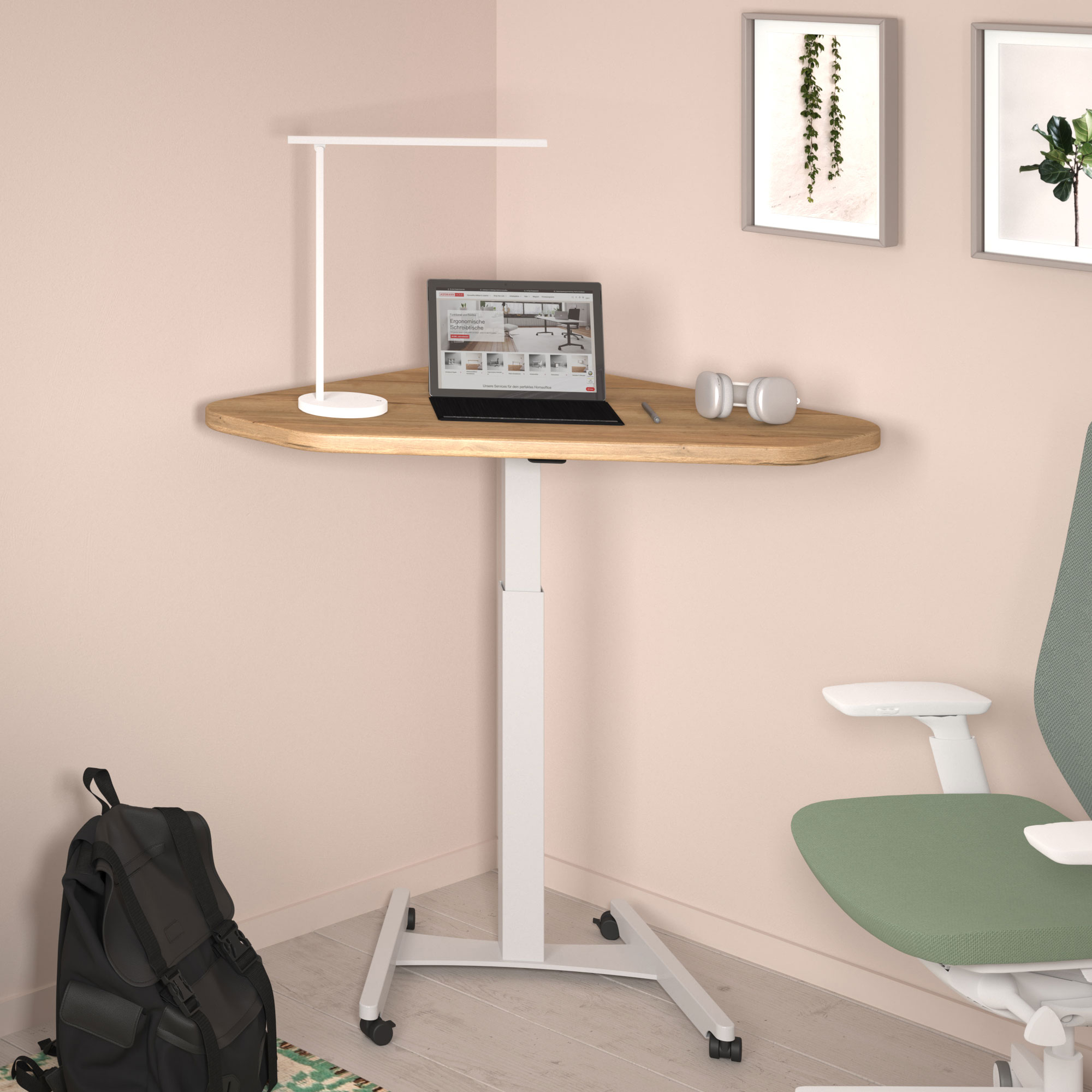 Assmann Höhenverstellbares Steh-Sitzpult Single Desk